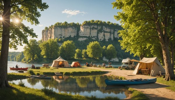 Camping proche angers guide : nature et patrimoine
